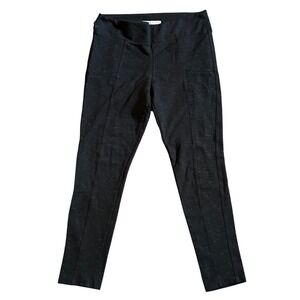 Mudd Women's Black Heathered 24/7 Leggings Size L‎